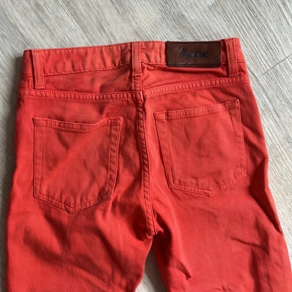 Acne studios skinny jeans orange - Picture 5 of 6